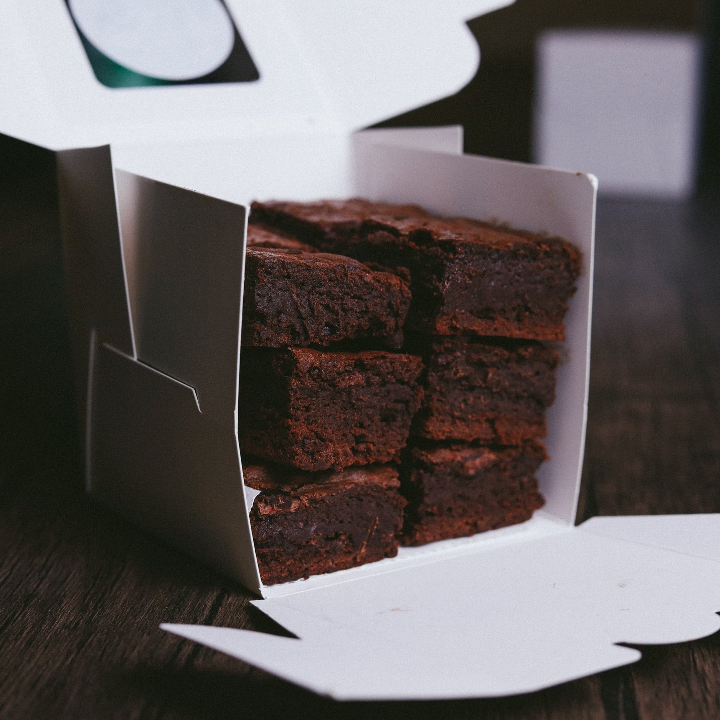 Valrhona Fudgy Chocolate Brownie (Box of 12)